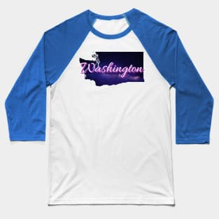 Galactic States - Washington State Baseball T-Shirt